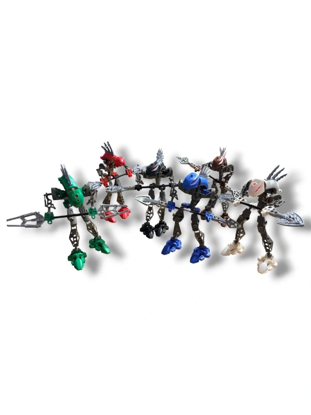 LEGO Bionicle Rahkshi 2003 Set – Complete Collection of 6 Figures